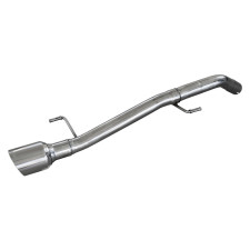 Inoxcar Exhaust Terminal without Rear Silencer 1X102 RACING OPEL ADAM S 1.4 TURBO (150CV) 2015-