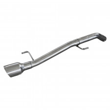 Scarico Inoxcar senza Silenziatore Terminale 1X102 RACING OPEL ADAM 1.4 S TURBO (150cv) dopo il 2015 diam 54