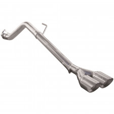 Inoxcar Exhaust Terminal without Rear Silencer 2X80 RACING ABARTH GRANDE PUNTO 1.4 T-JET (155HP) after 2007 diam 60