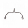 Auspuff Inoxcar Terminal ss Schalldämpfer hinten 1X102 D+G ALFA ROMEO GIULIETTA 1750 Tbi 235CV ap 2010 d60 Quadrifoglio