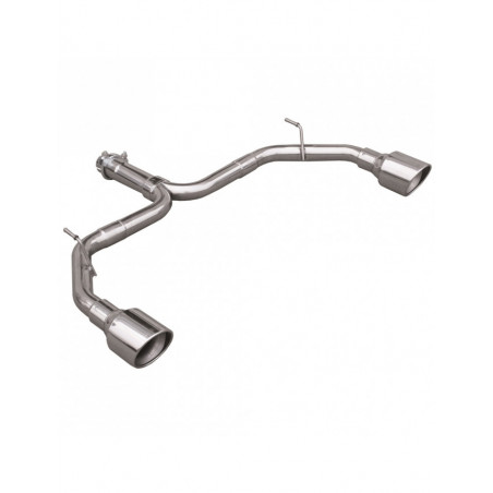 Auspuff Inoxcar Terminal ss Endschalldämpfer hinten 1X110 X-RACE D+G ALFA ROMEO GIULIETTA 1750 Tbi 235PS ap 2010 d60 Quadri