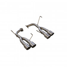 Auspuff Inoxcar Terminal ss Schalldämpfer hinten 2X90 RACING rechts+links SUBARU IMPREZA 4WD 2.5T WRX STi 10MY 300CV 2010-2013