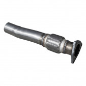 Inoxcar Exhaust Catalyst replacement pipe (2nd cat.) LAND ROVER EVOQUE 2.2 sd4 (190HP) after 2011 2.0 (240HP)