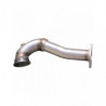 Inoxcar Exhaust Catalyst replacement pipe ABARTH PUNTO EVO 1.4 TURBO MultiAir (165HP) after 2010 diam 60