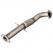 Auspuff Inoxcar Rohr Afrika Katalysator mit Flexiblem 2. Katalysator OPEL ASTRA J OPC 2.0 TURBO 280cv nach 2012 diam 76