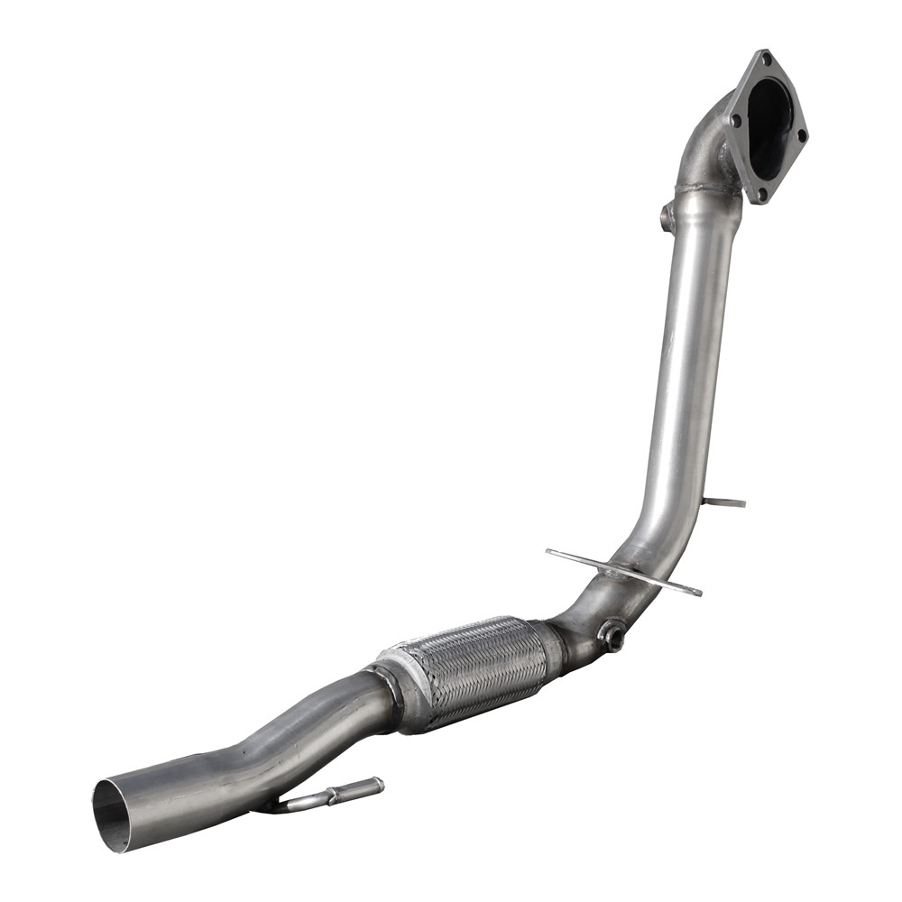 Inoxcar Exhaust Catalyst replacement pipe (with flexible) AUDI A1 (Type 8X) 1.4 TFSi SPORT (185HP) after 2011 diam 55 - IC-AFA1 - AFA1 - 3661768026298