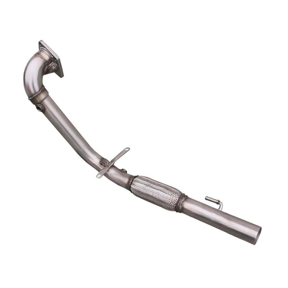 Inoxcar Exhaust Catalyst replacement pipe (with flexible) SKODA FABIA (Type 5J) 1.4 Tsi RS DGS (180HP) after 2012 - IC-AFSK - AFSK - 3661768104453