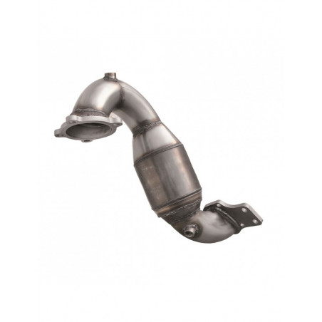 Echappement Inoxcar Tube avec catalyseur sport métal 1er catalyseur OPEL ASTRA J OPC 2.0 TURBO 280cv après 2012 diam 76