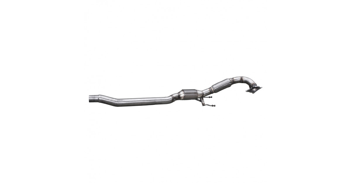 Inoxcar Exhaust Catalyst replacement pipe with metal catalyst VOLKSWAGEN GOLF 6 2.0 R TSI 4MOTION (270HP) after 2010