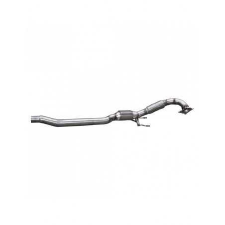 Inoxcar Exhaust Catalyst replacement pipe with metal catalyst VOLKSWAGEN GOLF 6 2.0 R TSI 4MOTION (270HP) after 2010