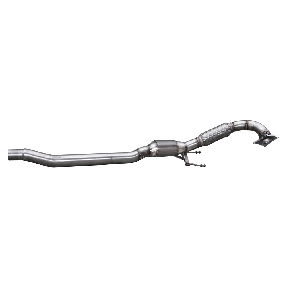 Echappement Inoxcar Tube avec catalyseur sport métal VOLKSWAGEN GOLF 6 2.0 R TSI 4MOTION 270CV après 2010 - IC-AFGTI01CAT - AFGTI.01CAT - 3661768104125