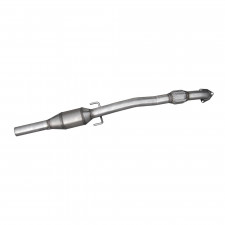 Scarico Inoxcar Tubo Sostituzione Catalizzatore con cata metal sport (con fles) 2°cat E4 OPEL CORSA D OPC 1.6 16V T (192CV) 07+