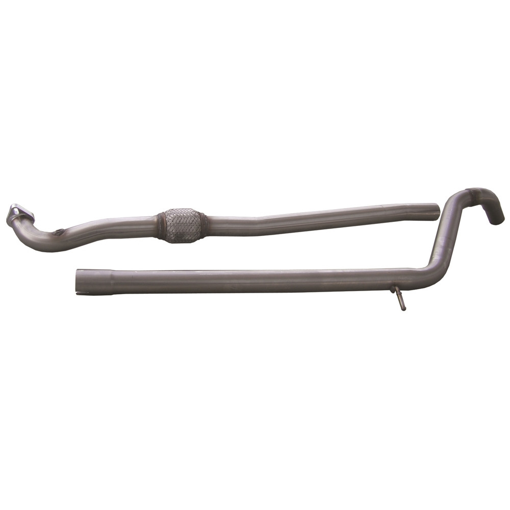Inoxcar Exhaust Intermediate tube (with flexible) ABARTH 595 1.4 TURBO T-JET (160HP) after 2012 - IC-TC59560 - TC595.60 - 3661768362761