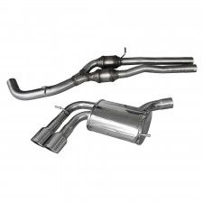 Inoxcar Exhaust Intermediate tube with Silencer 2X90 RACING AUDI A3 (Type 8P) RS3 2.5 TFSI Quattro (340HP) after 2011
