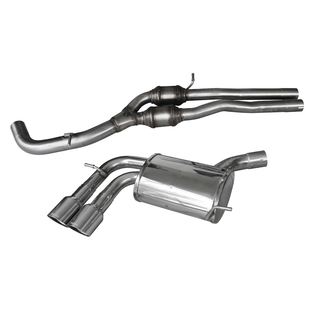 Echappement Inoxcar Tube Intermédiaire avec Silencieux 2X90 RACING AUDI A3 Type 8P RS3 2.5 TFSI Quattro 340CV après 2011 - IC-OVAU22SRA - OVAU.22S.RA - 3661768307755