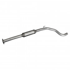 Scarico Inoxcar Tubo Centrale con Silenziatore ABARTH PUNTO EVO 1.4 Turbo MultiAir SuperSport (180cv) dopo il 2012 diam 60