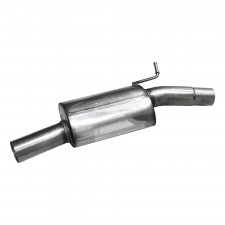 Inoxcar Exhaust Intermediate tube with Silencer AUDI A3 (Type 8V) SPORTBACK S3 2.0i TFSI (300HP) after 2013