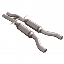 Echappement Inoxcar Tube Intermédiaire avec Silencieux AUDI A6 Type 4F RS6 5.0 V10 BiTurbo 580CV 2008-2010