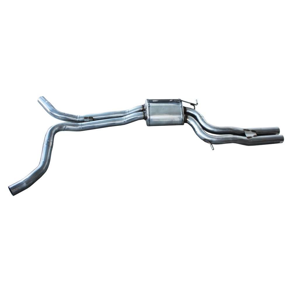 Scarico Inoxcar Tubo Centrale con Silenziatore AUDI A6 (Tipo 4G) QUATTRO RS6 4.0T (560cv) dopo il 2013 - IC-TCSRS6 - TCSRS6 - 3661768363591