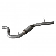 Inoxcar Exhaust Intermediate tube with Silencer diam63,5 AUDI TT (TYPE 8J) 3.2 V6 Quattro (250HP) after 2006