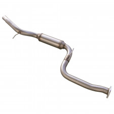 Inoxcar Exhaust Intermediate tube with Silencer FORD FOCUS Mk2 2.5T RS (305HP) after 2009 diam 60