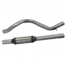 Scarico Inoxcar Tubo Centrale con Silenziatore RENAULT MEGANE 3 RS (250CV) dopo il 2010 / TROPHY (265CV) dopo il 2012