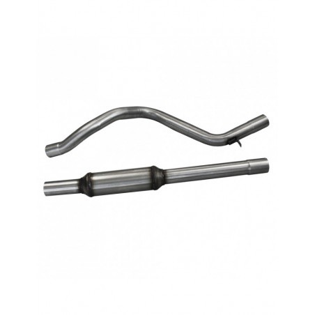 Auspuff Inoxcar Tube Intermediate mit Schalldämpfer RENAULT MEGANE 3 RS 250CV ap 2010 / 2.0T RS TROPHY 265CV ap 2012 d70