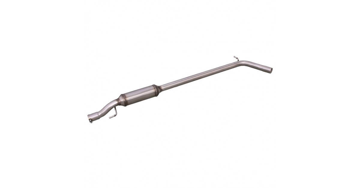 Inoxcar Exhaust Intermediate tube with Muffler SKODA FABIA (Type 5J) 1.4 Tsi RS DGS (180HP) after 2012