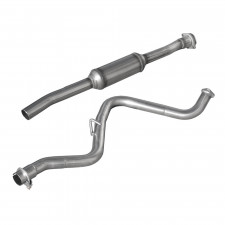 Echappement Inoxcar Tube Intermédiaire avec Silencieux SUBARU IMPREZA 4WD 2.0D BOXER DIESEL 150CV après 2009