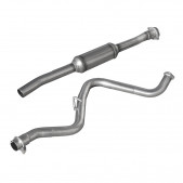 Echappement Inoxcar Tube Intermédiaire avec Silencieux SUBARU IMPREZA 4WD 2.0D BOXER DIESEL 150CV après 2009