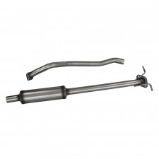 Inoxcar Exhaust Intermediate tube with Silencer SUZUKI SWIFT 1.6 16V SPORT (125HP) after 2006