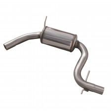 Inoxcar Exhaust Intermediate tube with Silencer VOLKSWAGEN GOLF 6 2.0 TSI GTi (210HP) after 2009