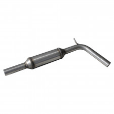 Inoxcar Exhaust Intermediate tube with Silencer VOLKSWAGEN POLO (type 6C) 1.8 GTi (192HP) after 2015  diam 55
