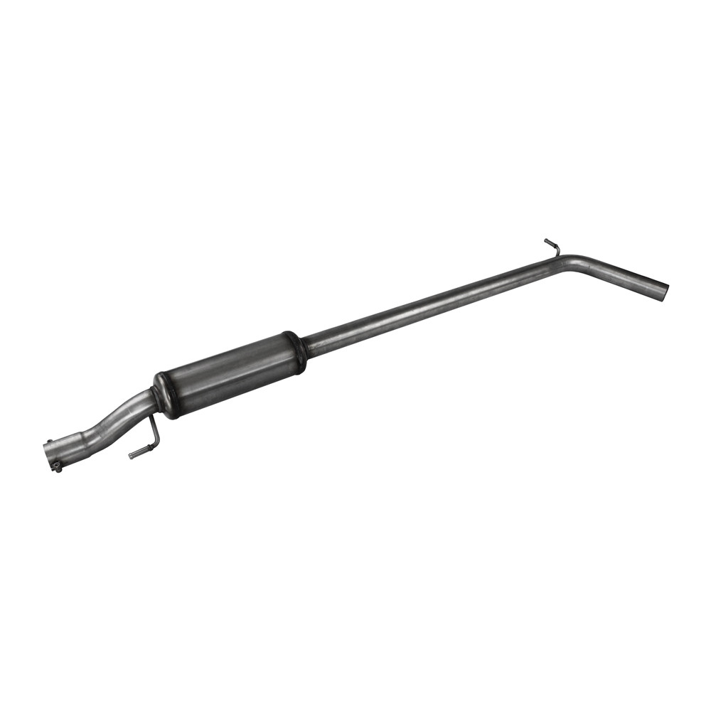 Inoxcar Exhaust Intermediate tube with Silencer VOLKSWAGEN POLO (type 6R) 1.4 16V GTi (180HP) after 2010  diam 55 - IC-TCPOLS - TCPOLS - 3661768398685