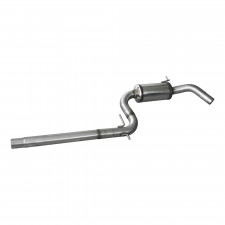 Inoxcar Exhaust Intermediate tube with Silencer VOLKSWAGEN SCIROCCO 2.0 TDi (170HP) after 2008