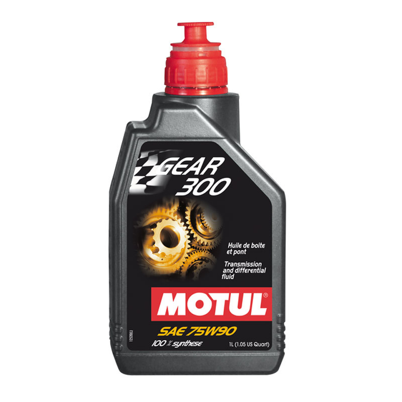 Huile pour Boîte de Vitesses Motul  Gear Box 300 1L 75W90 - MOT-GEAR300 - 105777 - 3374650003399