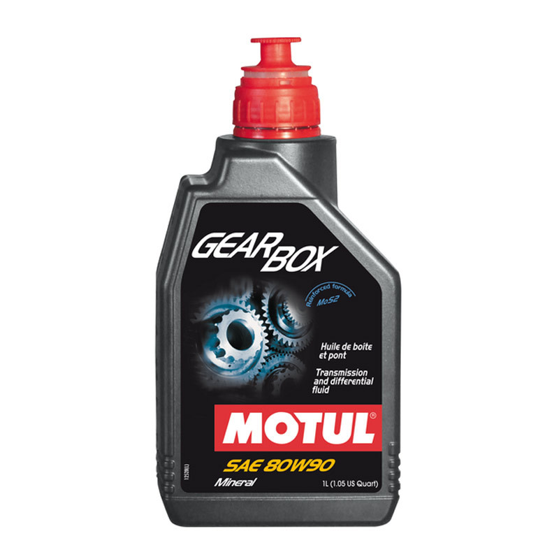Olio per Cambio di Velocità  Motul Gear Box Bidone 1L 80W90 - MOT-GEAR - 105787 - 3374650011448