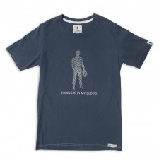 T-Shirt Racing Spirit Racing is in my Blood Manches Courtes