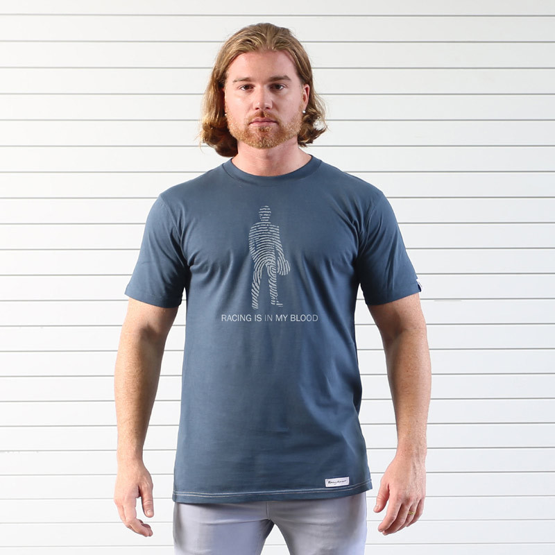 Racing Spirit Racing is in my Blood Short Sleeve T-Shirt - RS-TS-0029.G.XS - RS/TS/0029/081/XS