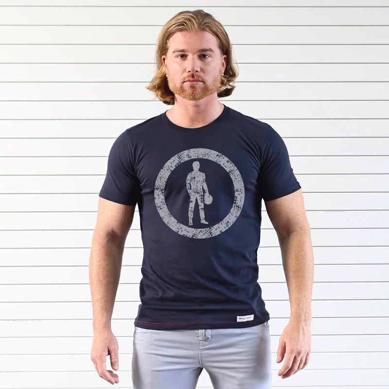T-Shirt Racing Spirit Icon in Circle 2 Maniche Corte - RS-TS-0023.BM.XS - RS/TS/0023/042/XS