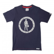 Racing Spirit Icon in Circle 2 Short Sleeve Shirt