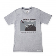 T-Shirt Racing Spirit Walk Slow Manches Courtes