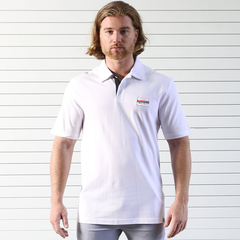 Racing Spirit Logo Short Sleeve Polo - RS-PL-0001.BL.XS - RS/PL/0001/020/XS