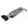 Inoxcar Rear Muffler 2X80XR Black Edition Peugeot 208 GTi 30TH After 2015