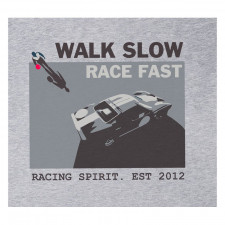 T-Shirt Racing Spirit Walk Slow Manches Courtes