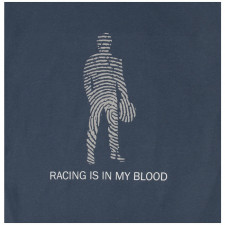 T-Shirt Racing Spirit Racing is in my Blood Manches Courtes