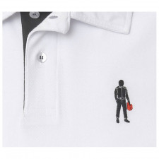 Racing Spirit Driver Icon Short Sleeve Polo