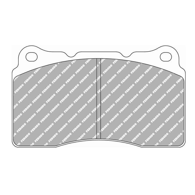 Bremsbeläge Ferodo DS2500 Avant Renault Mégane RS3 / Mitsubishi Evo 5 / 6 - F-CP1334W - FCP1334W - 3661768636336