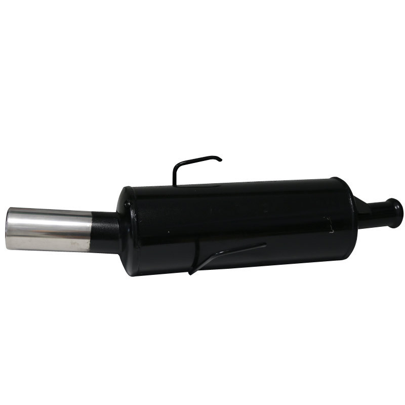 Endschalldämpfer / Auspuff Peugeot 205 1.6 1.9 GTI CEE-geprüft Runder Auspuff 76mm - O-QD-PE602G-R - 3661768133019