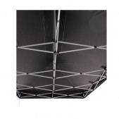 Zelt GT2i Pro Aluminium 3x6M Schwarz